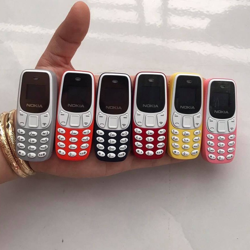 Điện Thoại Siêu Dễ Thương Mini NKA10 - Dung Lượng Pin Khủng - 2 Sim