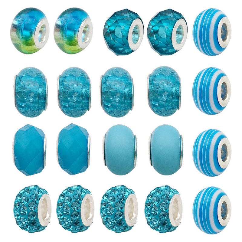 Set Vòng Pandora Kèm 60 Charm Cho Bé