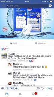 Mặt nạ cấp nước HA