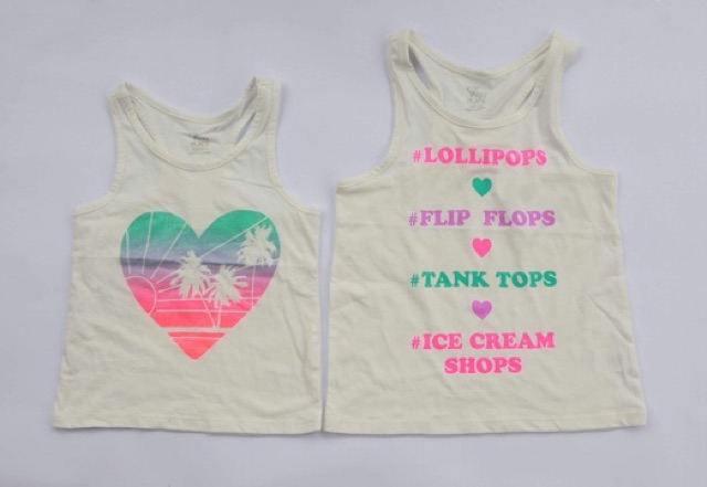 Áo tank top bé gái