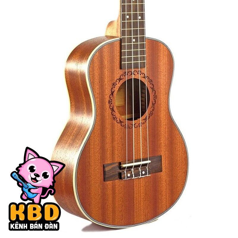 Đàn ukulele concert gỗ mahogany tặng kèm pick gãy - tặng bảo hành 12 tháng