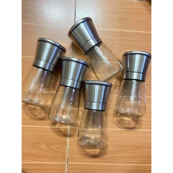 [XẢ RẺ] Lọ xay tiêu thuỷ tinh nắp inox cực xịn | BigBuy360 - bigbuy360.vn