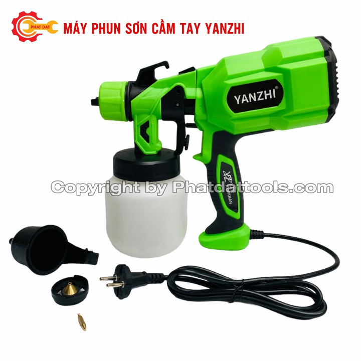 Máy phun sơn cầm tay YANZHI YZ-4000-Công suất 650W-Tặng kèm đầu bép phun thay thế-Bảo hành 6 tháng