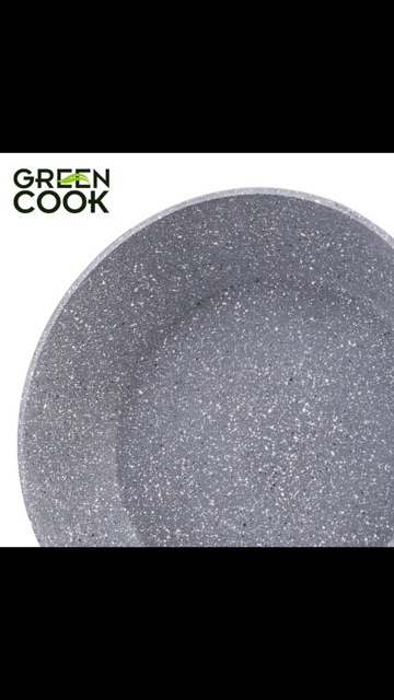 Chảo Vân đá từ green cook 24,26,28 cm