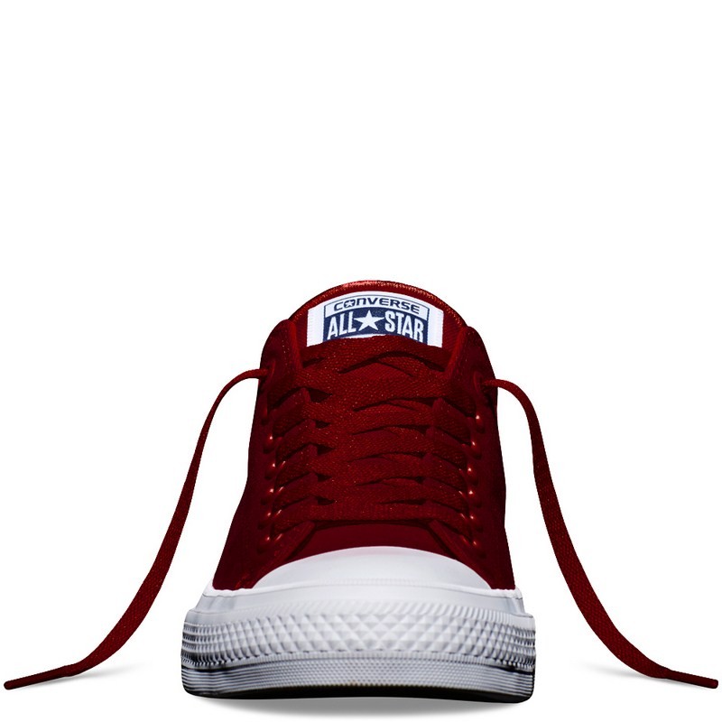 Giày Chuck II AllStar Classic Màu Đỏ Mận Cổ Thấp Nam