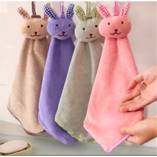 Khăn Lau Tay [FREE SHIP] Khăn Lau Tay Nhà Bếp Có Móc Treo Tiện Dụng