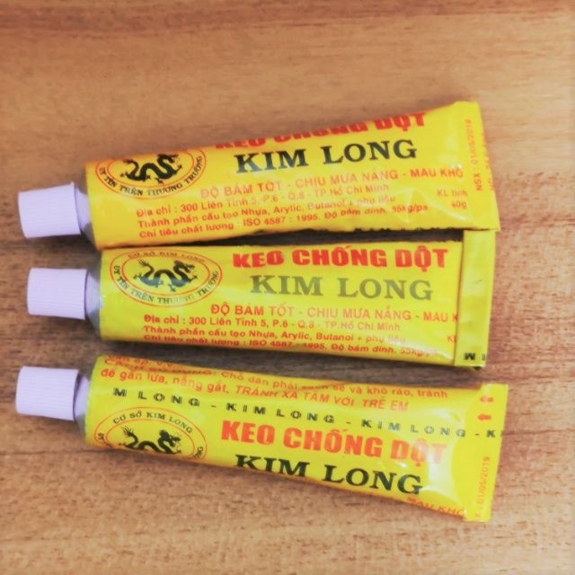 Keo Chống Dột Kim Long [5 Tuýp]