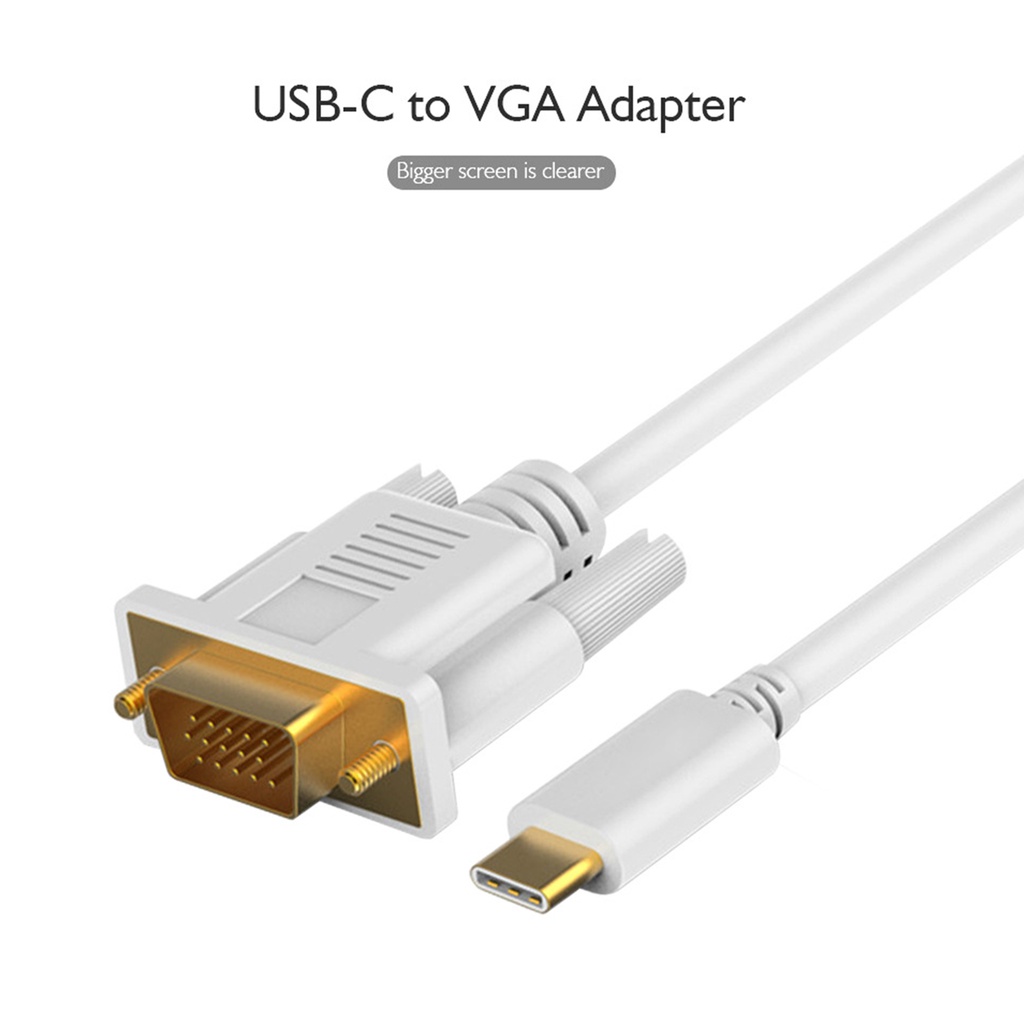 Dây Cáp Chuyển Đổi Từ Cổng Type-C Sang VGA Dài 1.8m