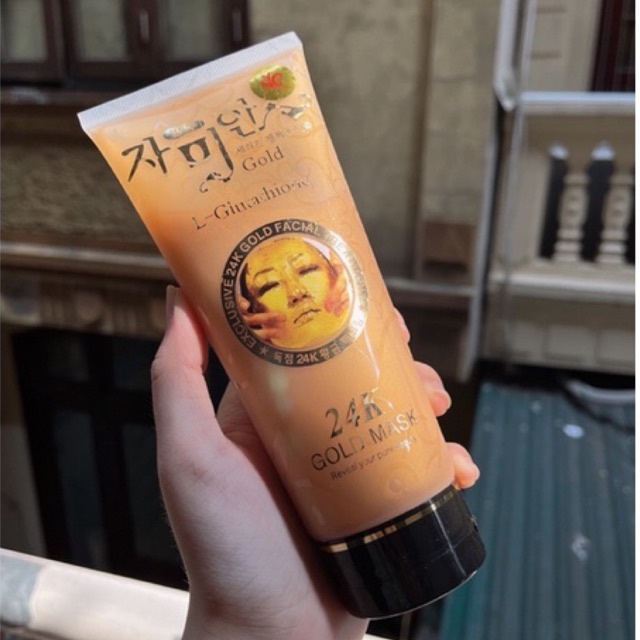 [Tặng kèm cọ]Mặt Nạ Vàng 24K gold mask