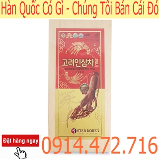 Trà hồng sâm star korea han quoc 3g*30/고려홍삼차