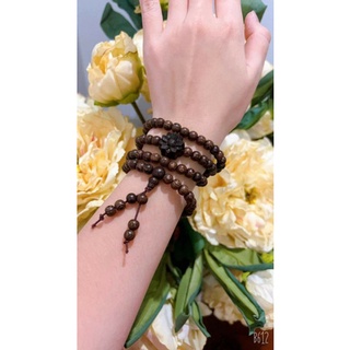 Gỗ Mun Đuôi Công 6ly 108 hạt