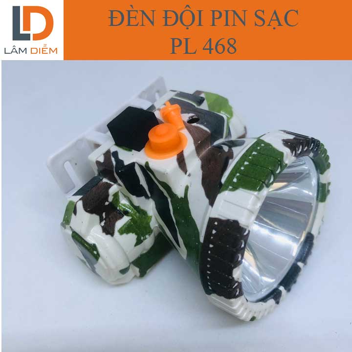 ĐÈN ĐỘI ĐẦU PIN SẠC GỌN NHẸ SIÊU SÁNG PL 468