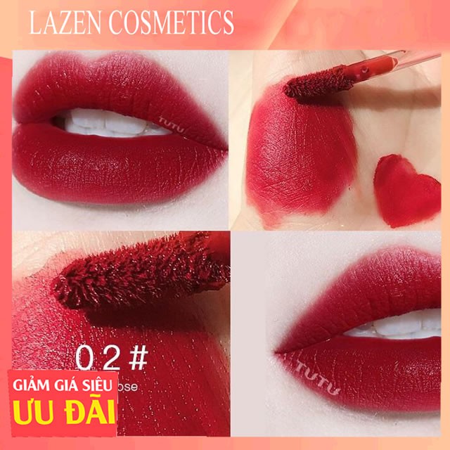 [ HOT NEW ] Son Kem Lì Mịn Môi TUTU Aroma Fog Matte -Lazencosmetics