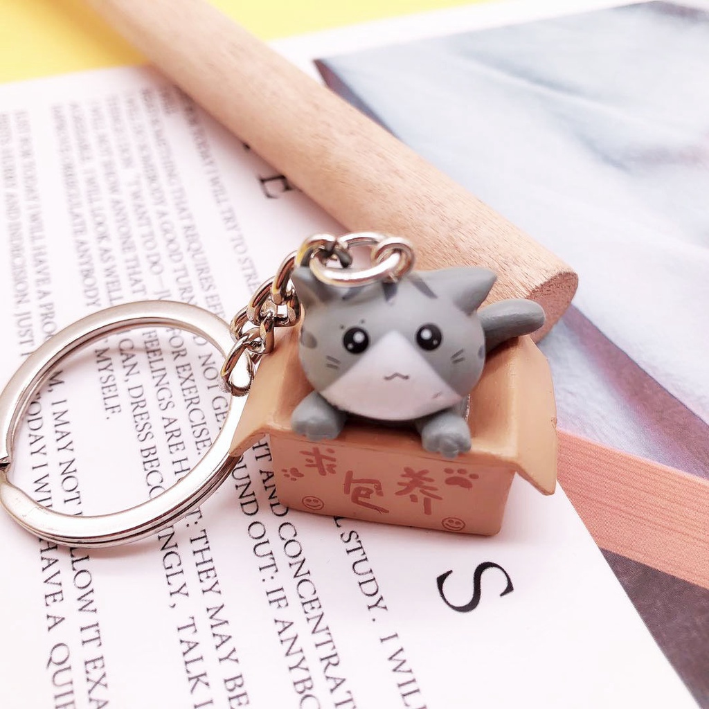 Móc Khóa Hình Mèo Kitty Mini Dễ Thương