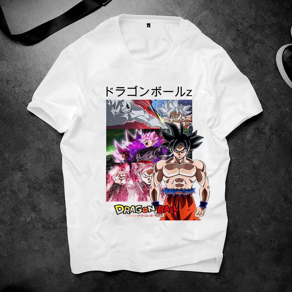 Áo thun form rộng unisex hình GoKu chất vải đẹp2019ts721