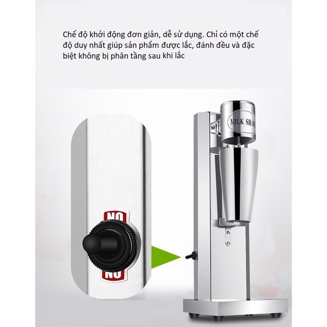 Máy lắc trà Milk Shake