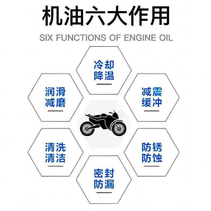 Xe gắn máy chuyên dụng dầu bốn mùa tổng hợp toàn bộ áp dụng cho 150110125 hào Tước ba bánh bàn đạp bốn thì