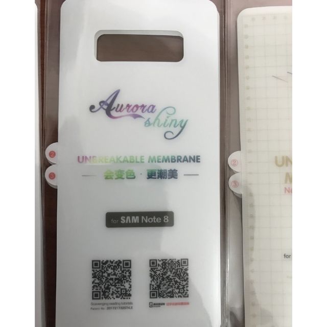 Miếng dán PPF bảo vệ mặt lưng sau Galaxy Note 8