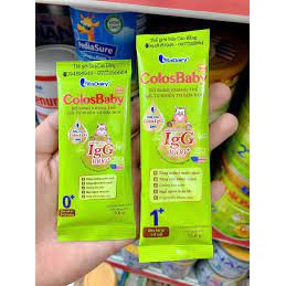 Sữa gói colosbaby gold số 0 9.6g