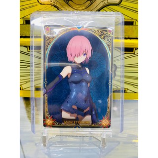 [ Dưa Hấu Yugioh ] Thẻ bài bánh xốp Fate Grand Order FGO Mashu Kyrielight - Tặng bọc bài nhựa bảo quản