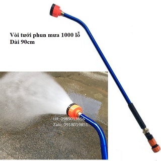 Vòi tưới cây phun mưa 1000 lỗ dài 90cm và 60cm tưới êm phun mịn