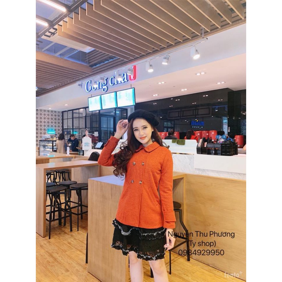 Áo dạ 2 lớp (có ảnh thật)