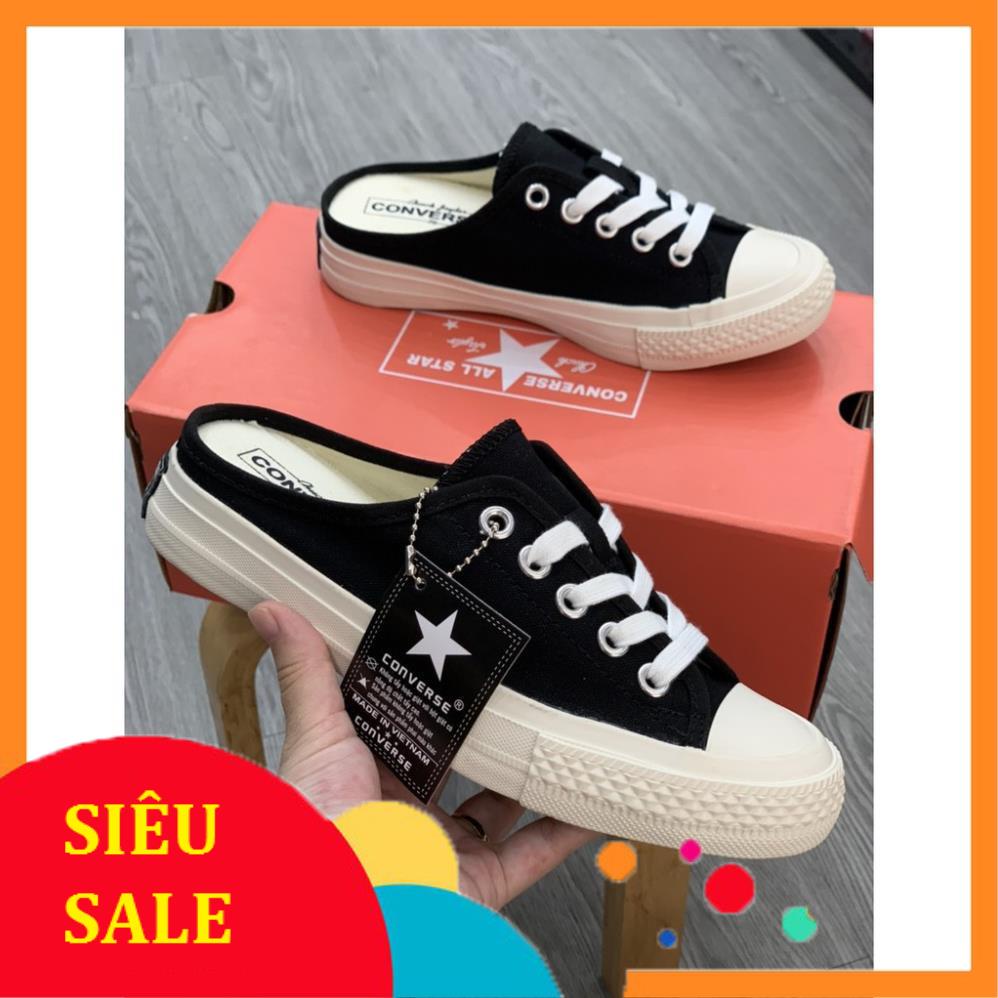 Giày Thể Thao Đạp Gót,Giày Sneaker Sục cv đen trắng,mới nhất,hót nhất | BigBuy360 - bigbuy360.vn