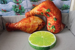 GỐI THỨC ĂN 3D