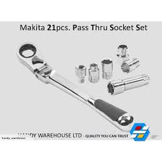 BỘ TUÝP 21 CHI TIẾT MAKITA B-65604
