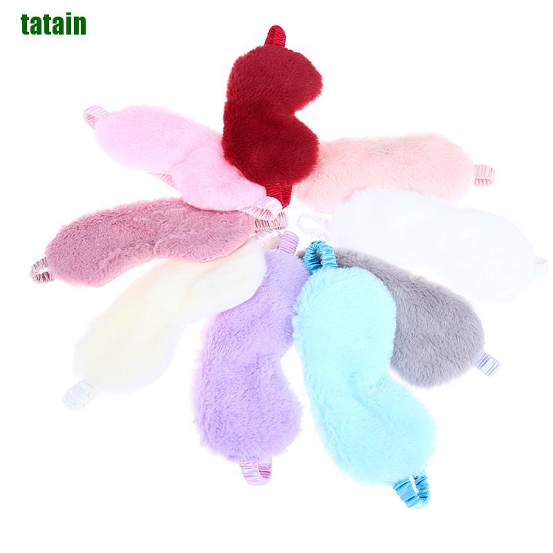 [Hàng mới về] Bịt mắt ngủ bằng lông nhung mềm mại đa năng