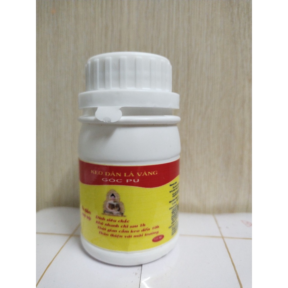 100ml keo dát vàng gốc PU dát trên gỗ, kim loại, nhựa, phào chỉ pu, đá, thủy tinh, gốm sứ
