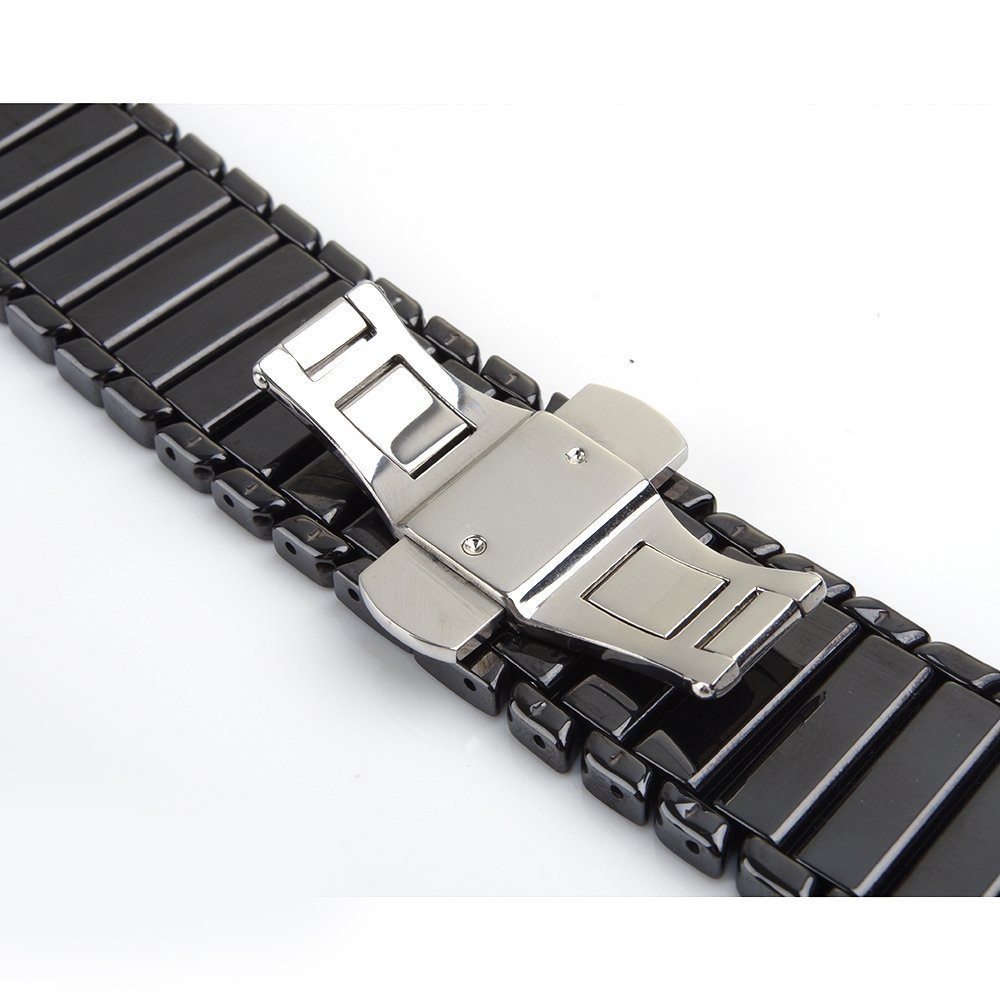 Dây đeo thay thế chất liệu gốm sứ dạng bi tròn cho Apple Watch 1/2/3/4 5 6 SE 7 8 iwatch ultra 49mm