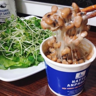 Natto hạt tươi Đậu nành lên men kiểu Nhật 100gr - Tốt cho tiêu hóa, xương khớp, phòng ngừa đột quỵ.