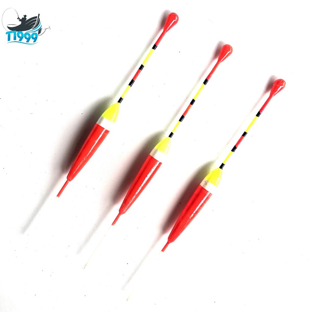 Phao câu đài Vàng Đỏ , Chuyên câu rô , dài 13cm - Top1VN giá rẻ y hình