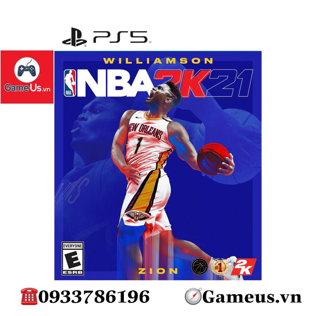 Đĩa Game Ps5 : NBA 2k21 Hệ US