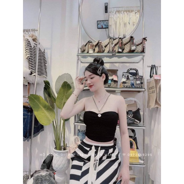 Áo quây ngực dây xích cổ hàng QC