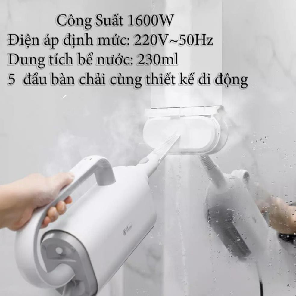 Máy Làm Sạch Vệ Sinh Hơi Nước Nóng Thông Minh Diệt Khuẩn Khử Trùng Deerma  [HÀNG XỊN]