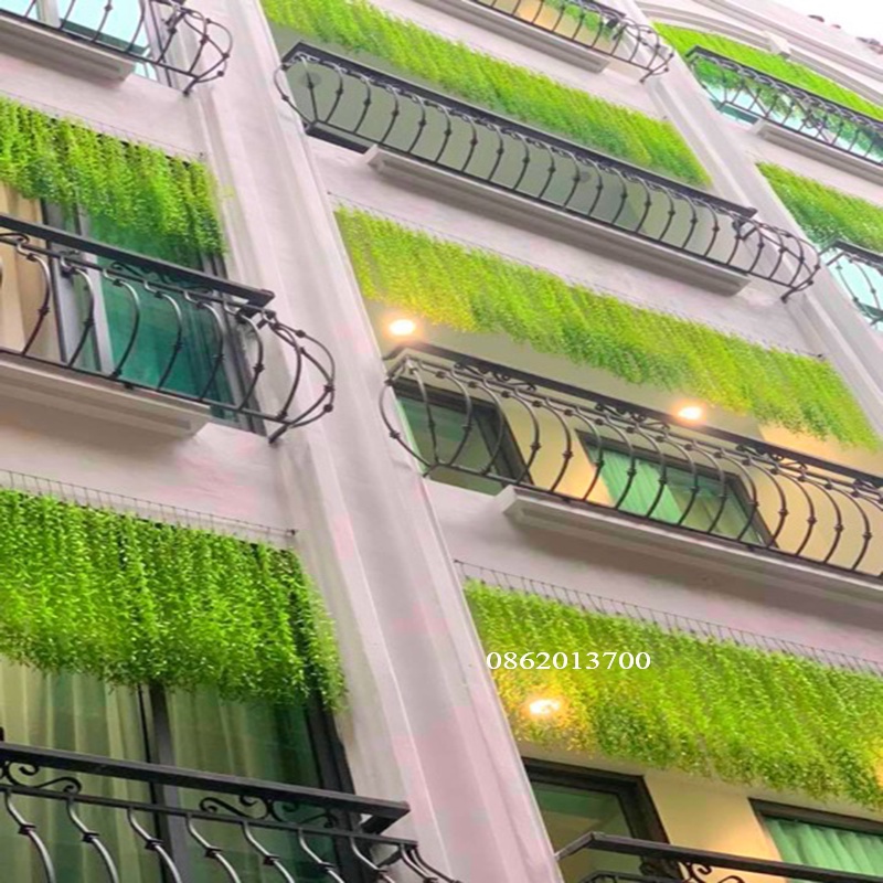 Dây lá giả - dây cúc tần giả (1m) cao cấp decor, trang trí nhà cửa, cửa tiệm, ban công...