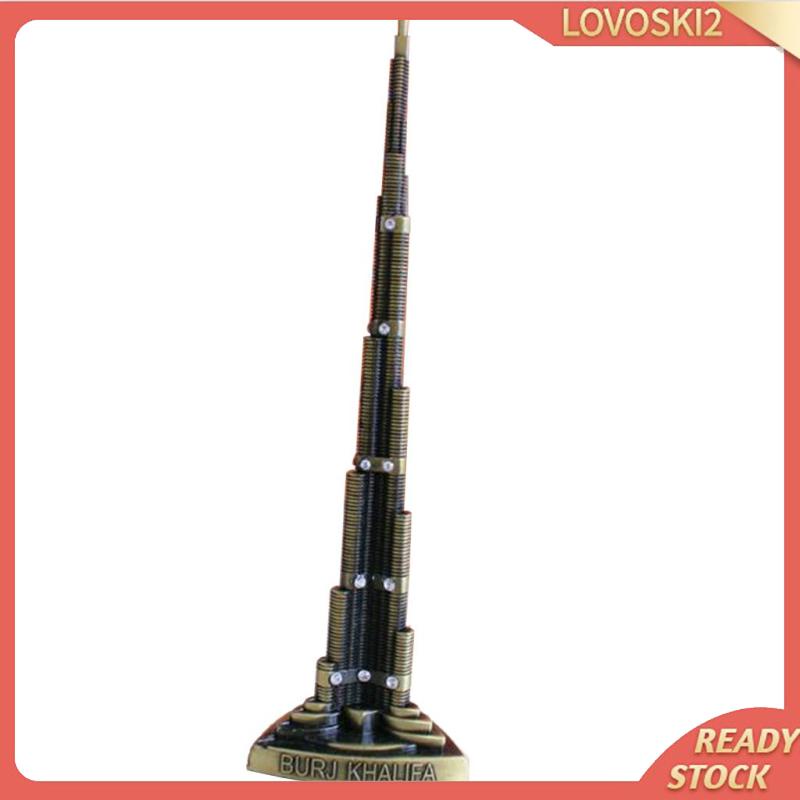 Mô Hình Tháp Burj Khalifa 2 22cm Bằng Kim Loại Trang Trí Nhà Cửa / Văn Phòng
