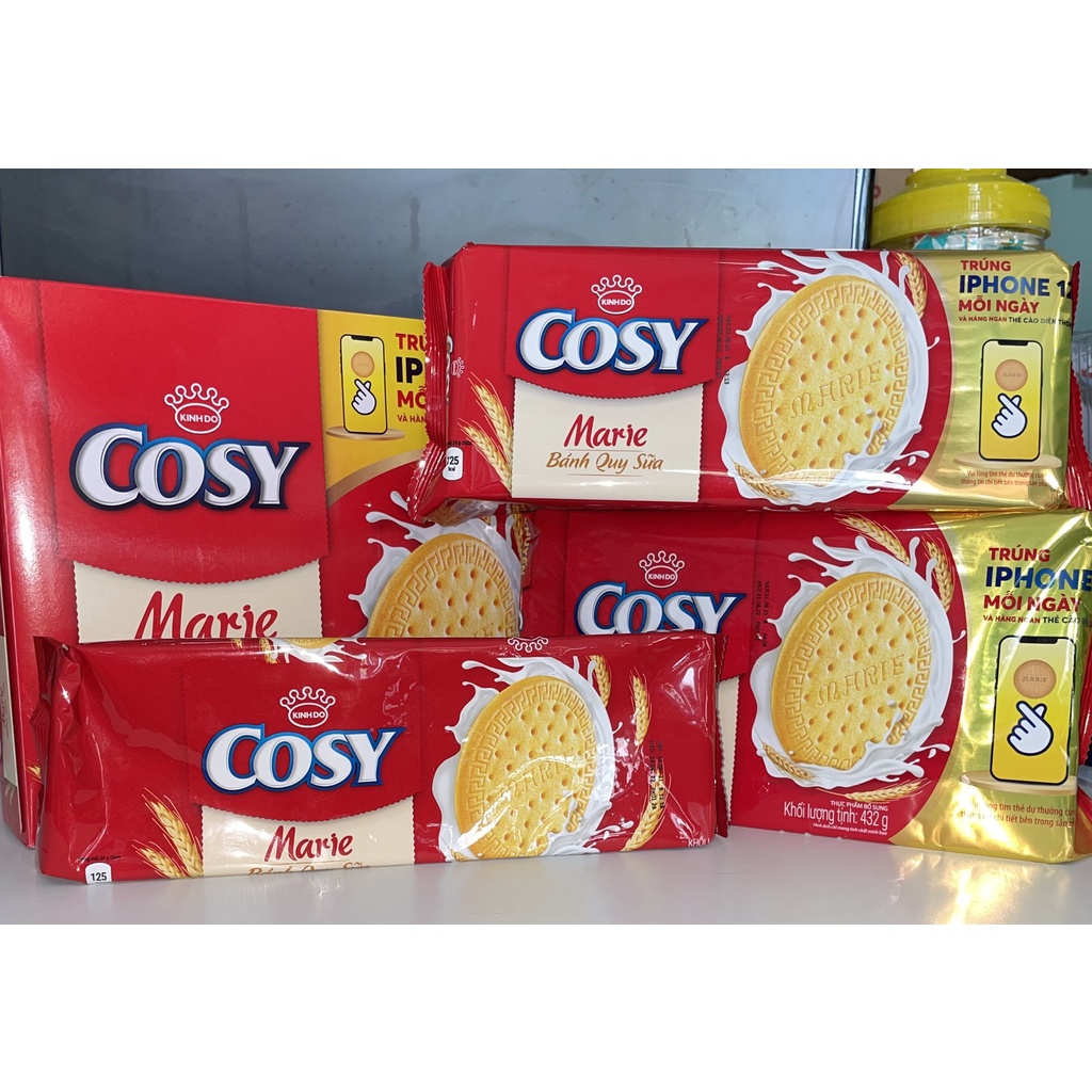 Bánh Quy Sữa Cosy Marie (Gói 288g)