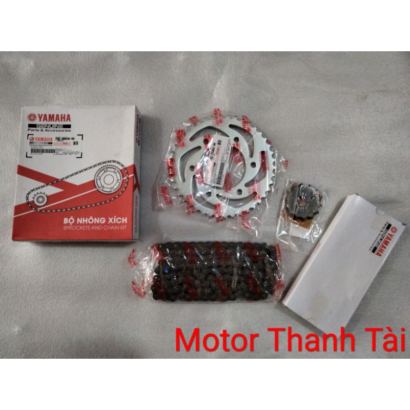 Nhông sên dĩa xe Exciter 150 hàng zin Yamaha