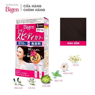 Thuốc nhuộm tóc Bigen phủ bạc Nhật Bản 80g