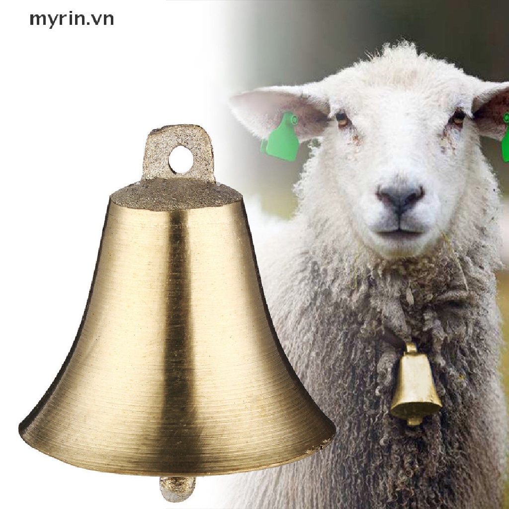 Chuông Đồng Dày Cỡ Lớn Hình Bò / Cừu / Cừu Dễ Thương