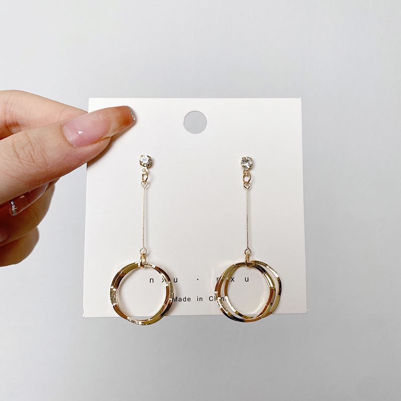 Bông Tai Hình Ngôi Sao / Trái Tim Đính Đá / Ngọc Trai Giả Thời Trang Mùa Hè Cho Nữ