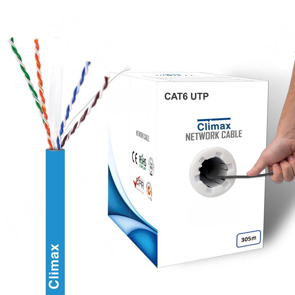 CÁP MẠNG CLIMAX UTP CAT6 CCA