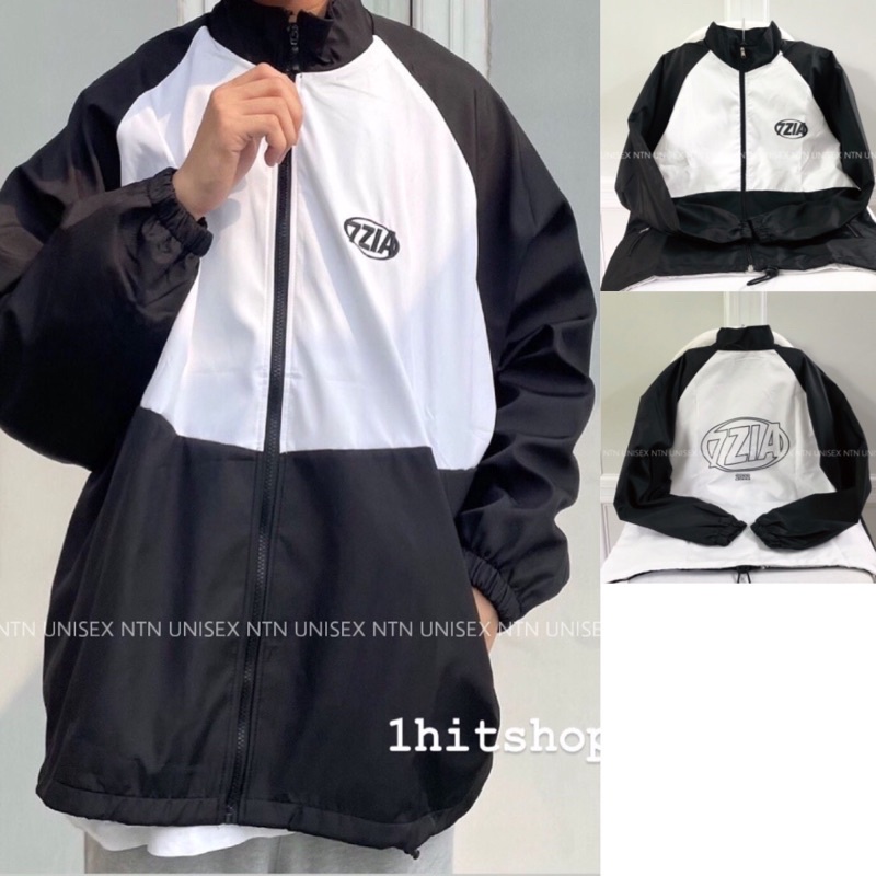 [ Kèm video] Áo Khoác Jackets Dù Mặc Cặp Form Rộng Chữ 7ZIA 2022- Chống Nắng Phong Cách Đường Phố