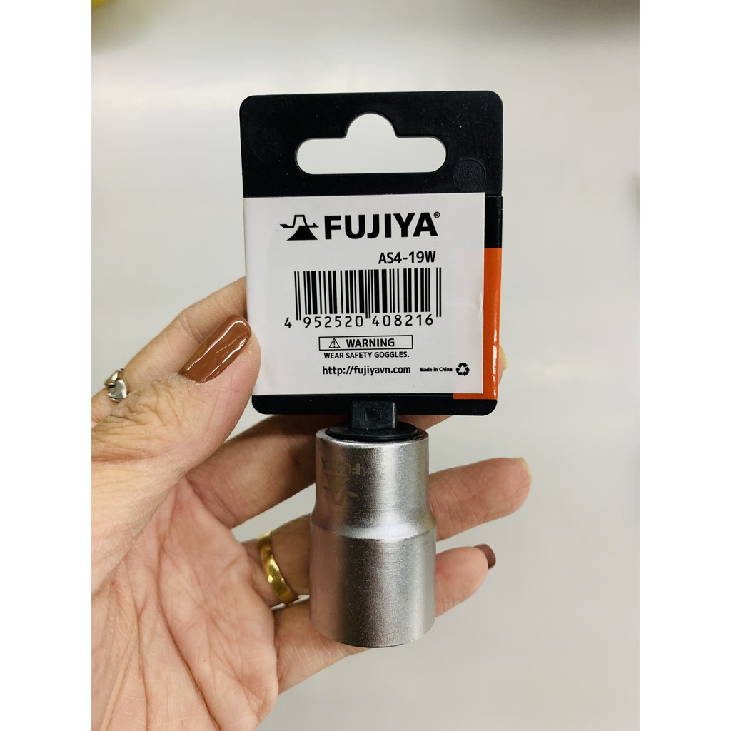 Đầu khẩu sao hoa thị Fujiya 1/2 AS4-W cỡ 17-32mm - Chính hãng