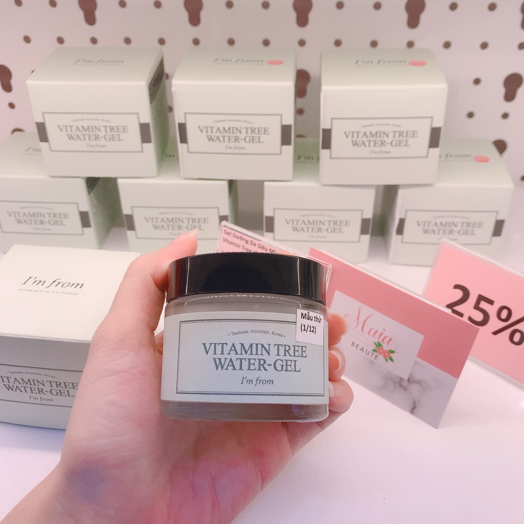 [CHÍNH HÃNG] Gel dưỡng da và kiểm soát dầu I’m From Vitamin Tree Water Gel 75ml | BigBuy360 - bigbuy360.vn