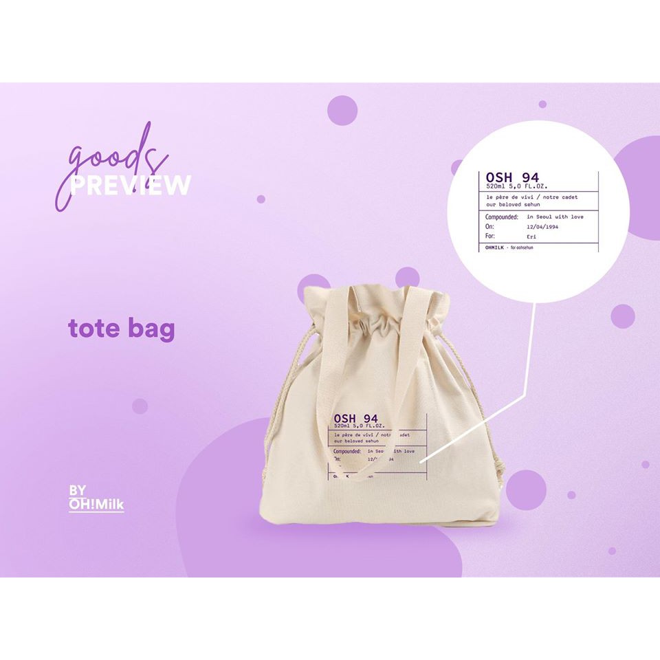 Túi tote OHMilk Goods 2020