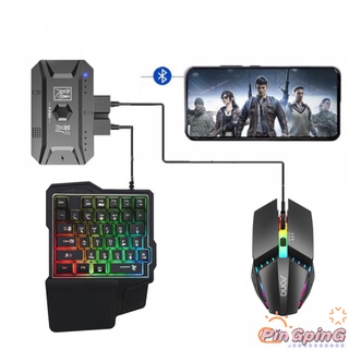 Bộ chuyển đổi bàn phím và chuột chơi game di động IG M1 pro tương thích điều khiển Bluetooth 5.0